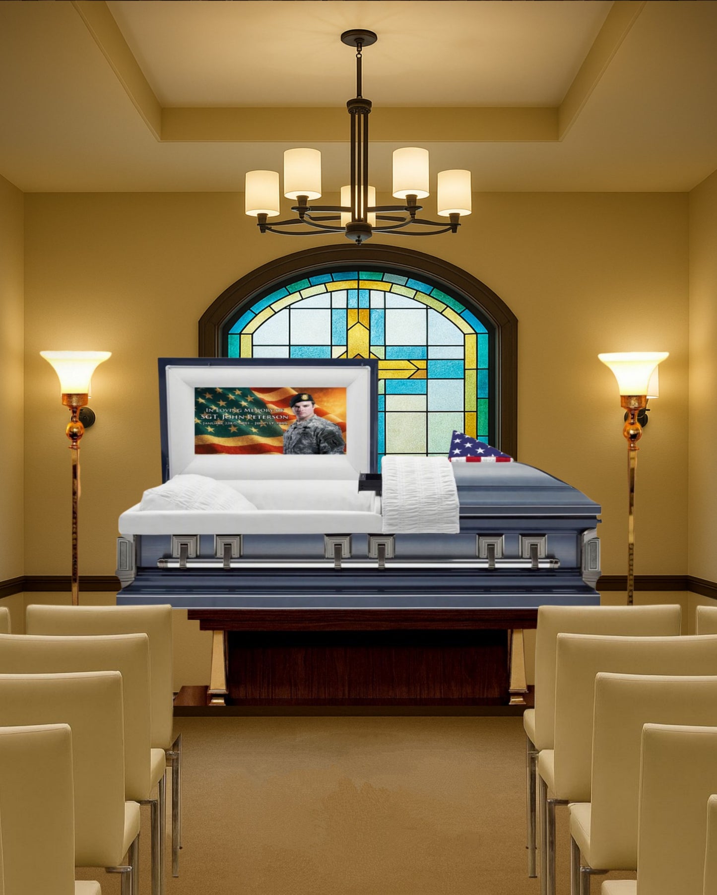 Casket Panels (Half Couch)